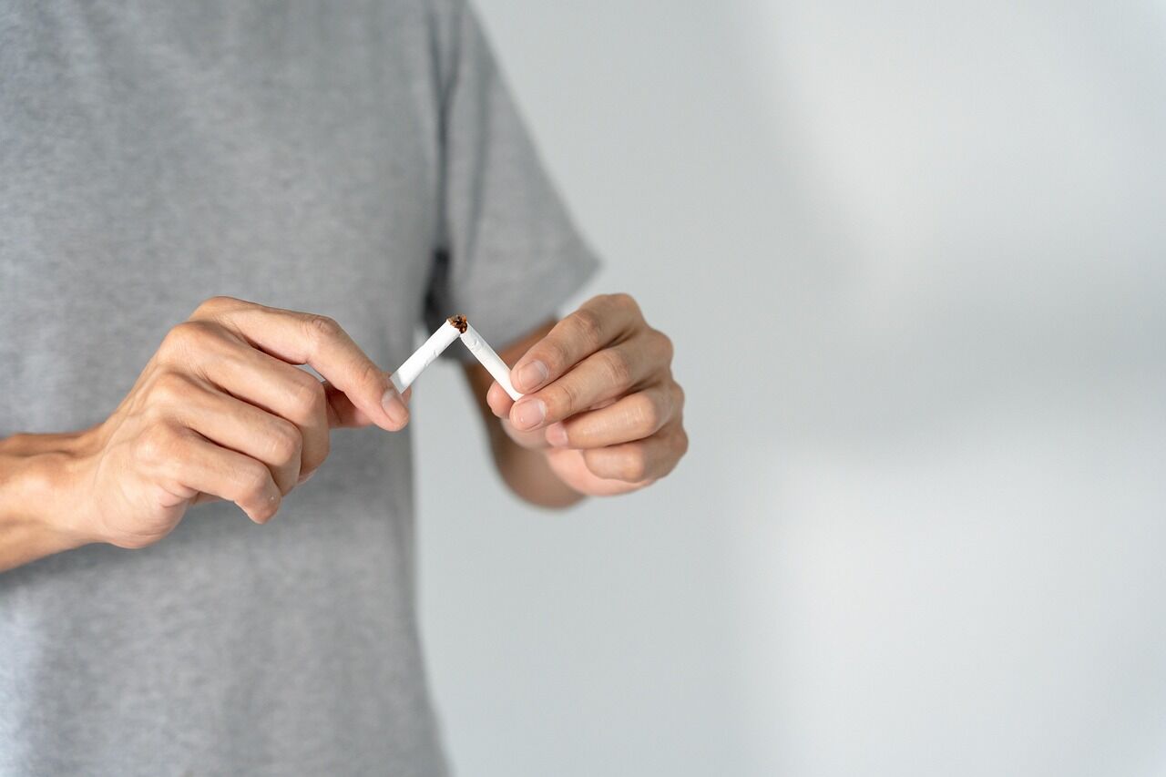 An image symbolizing past habits to be avoided