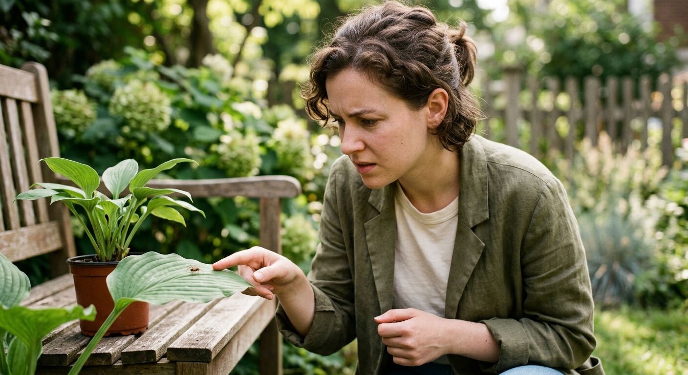 A person, subtly anxious yet determined, gently touches a small, non-threatening object related to their phobia.
